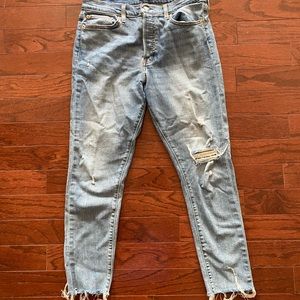 Levi’s Wedgie Skinny Jeans Distressed Sz. 31